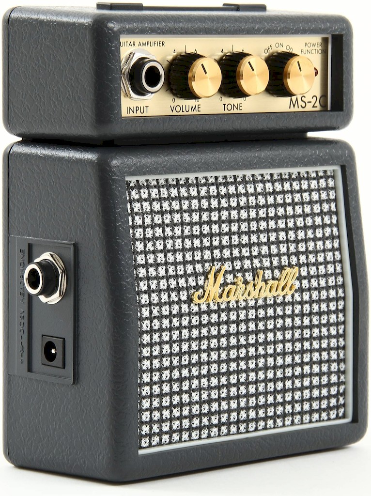 Marshall MS-2С MICRO AMP (CLASSIC) усилитель гитарный транзисторный, микрокомбо, 1 Вт