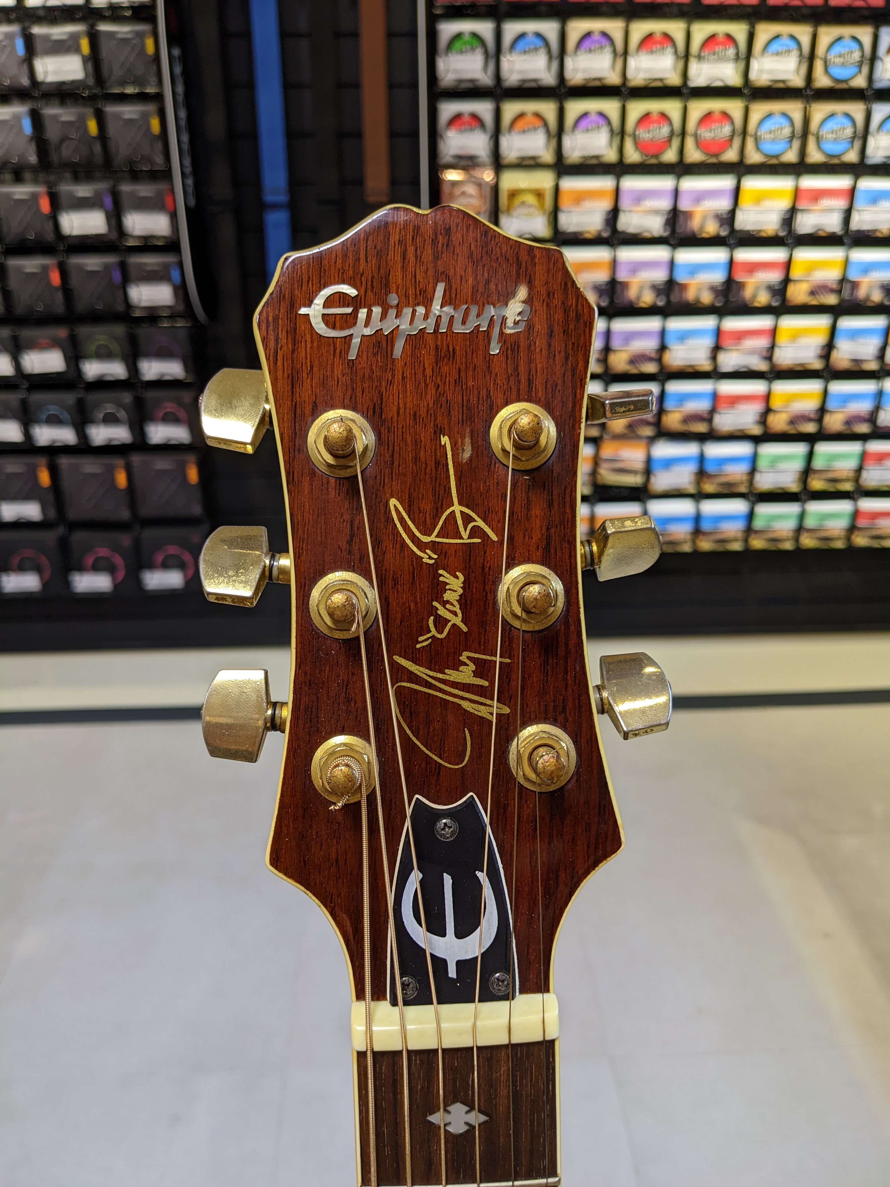 Epiphone Jeff "Skunk" Baxter Korea 90's  электроакустическая гитара