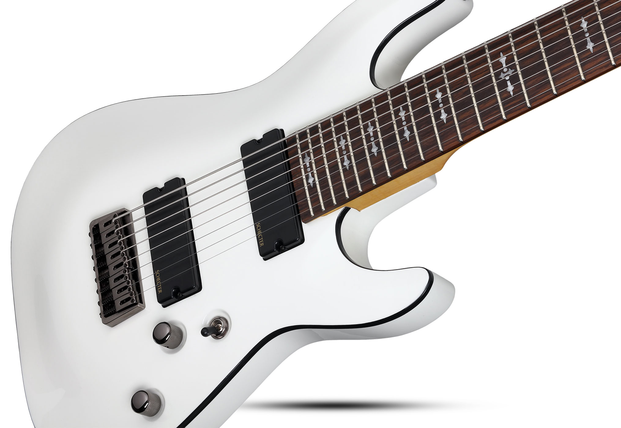 Schecter OMEN-8 VWHT электрогитара 