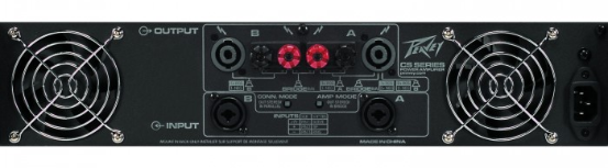 Peavey CS 3000 усилитель мощности класса H. Стерео-режим 2/4/8 Ом - 1550/1065/650 Вт (RMS) на канал;